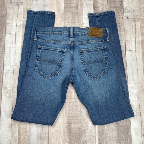 Lucky Brand Medium Wash 110 Skinny Jeans 28x32 - Picture 2 of 10